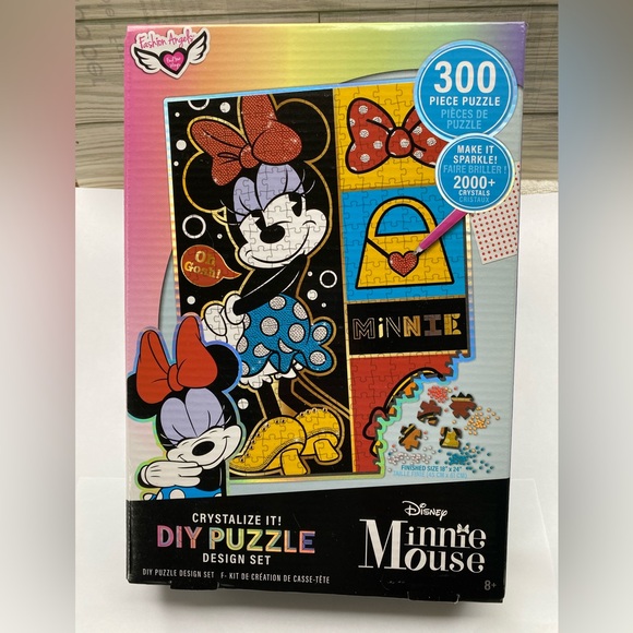 DIY PUZZLE Other - Disney Minnie Mouse Crystalize It! Puzzle / Diamond Art Design 300 piece set